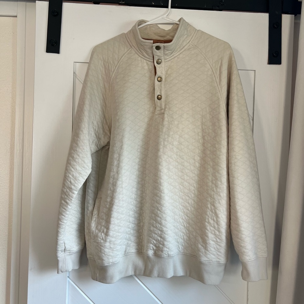 Goodfellow & Co Quilted Snap Button Sweater